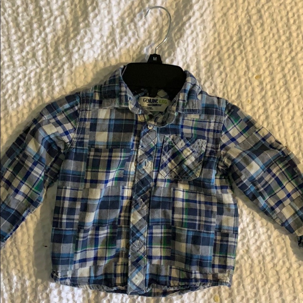 3T plaid shirt